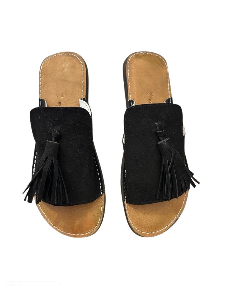 Mules cuir " Lilou "