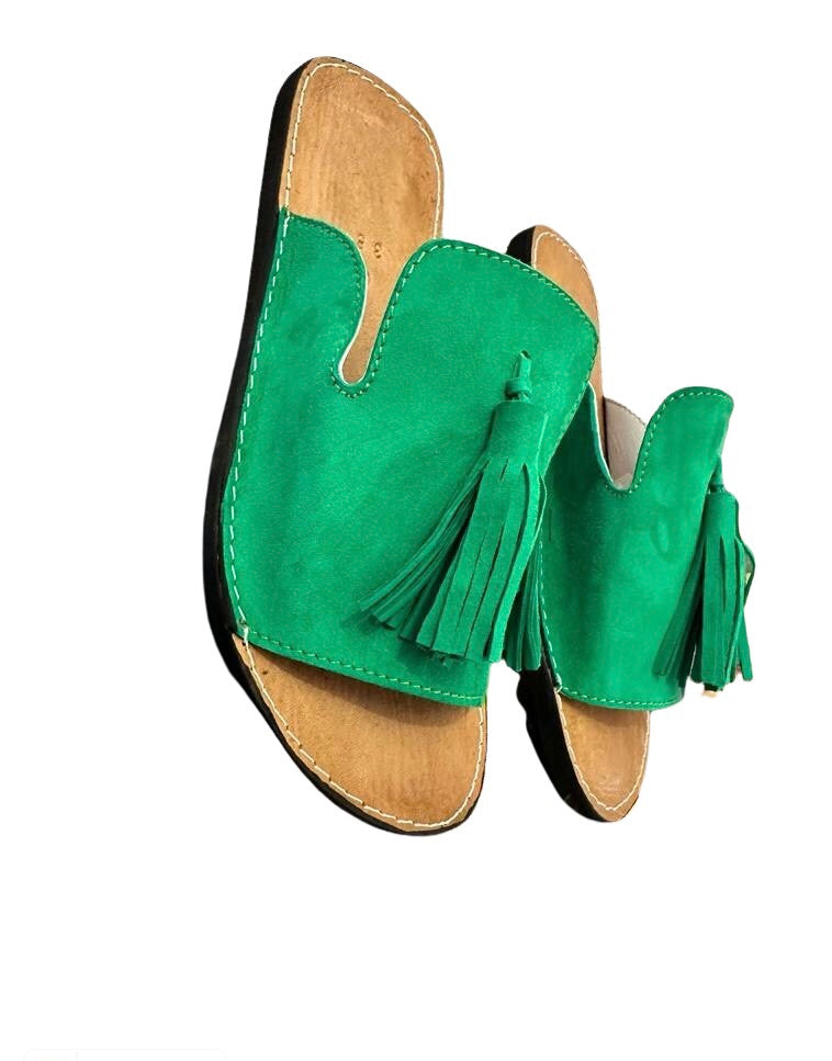 Mules cuir " Lilou "
